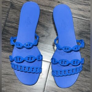 Hermes Rivage Jelly Sandals